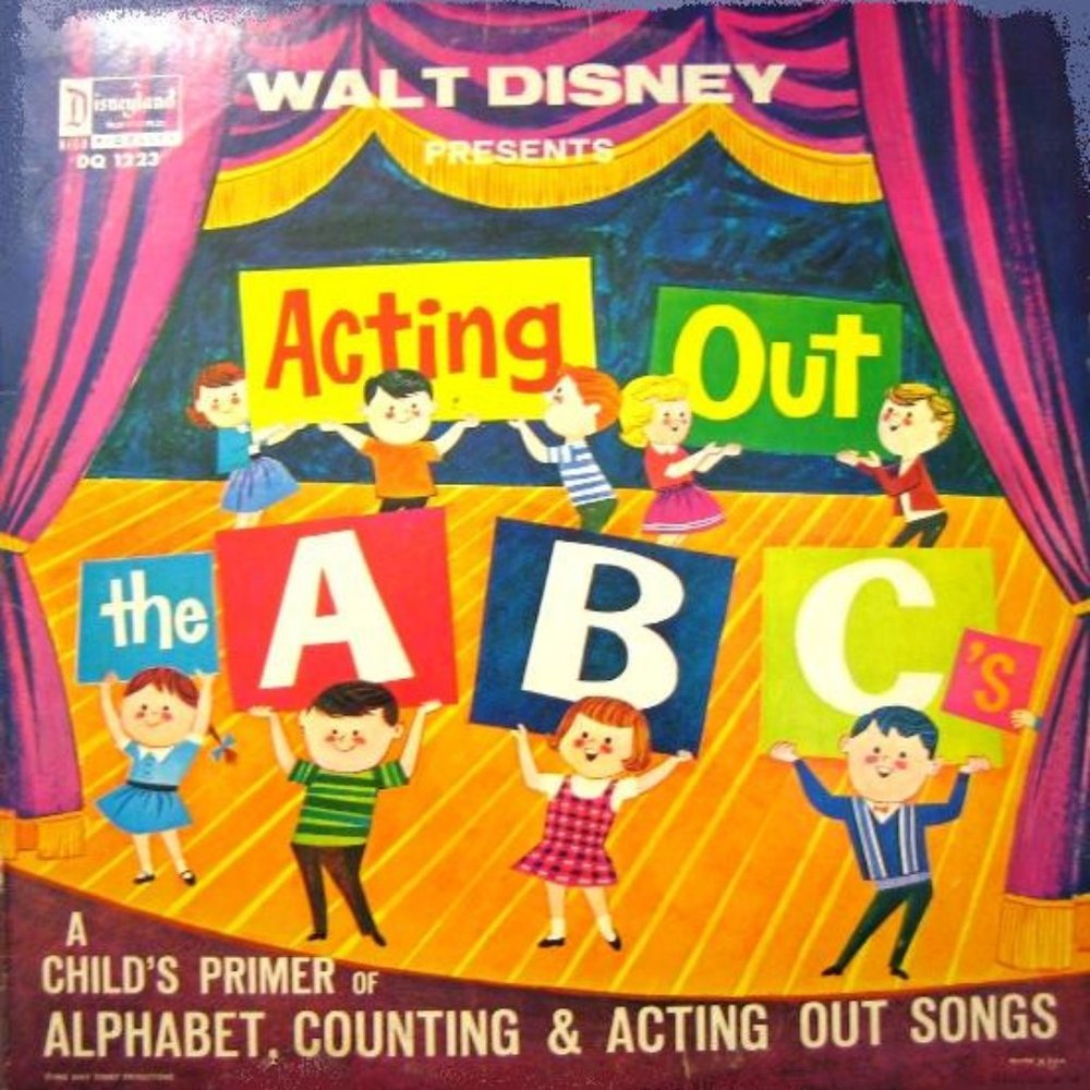 Walt Disney  Acting Out The ABC's LP Record